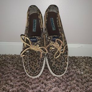 Leopard Print Sperry Topsiders